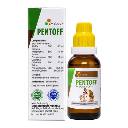 PENTOFF for PETS 20ML For Anorexia