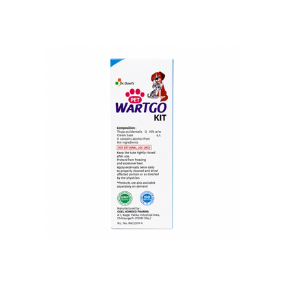 WARTGO KIT for PETS | For Removal of Warts