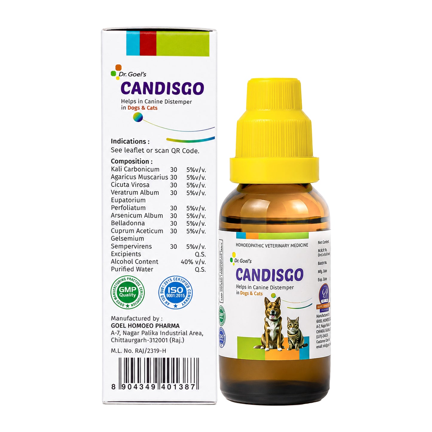 CANDISGO Helps in Canine Distemper in Dogs & Cats