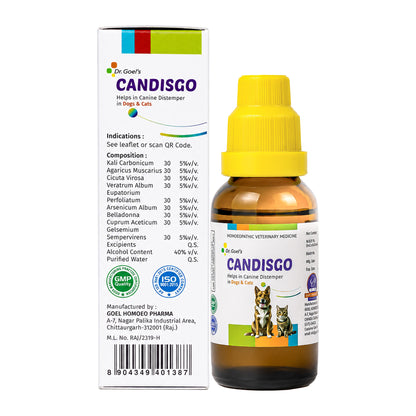 CANDISGO Helps in Canine Distemper in Dogs & Cats