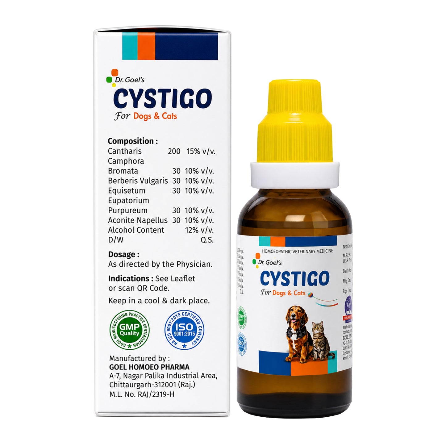 CYSTIGO for PETS 30ml For Urinary Problems