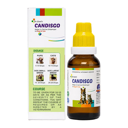 CANDISGO Helps in Canine Distemper in Dogs & Cats