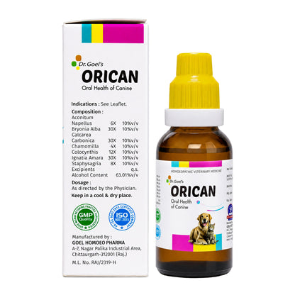 ORICAN FOR ORAL HEALTH IN DOG AND CAT
