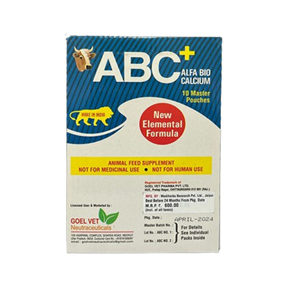 ABC Plus Alfa Bio Calcium + Vitamin ( PACK OF 10 )