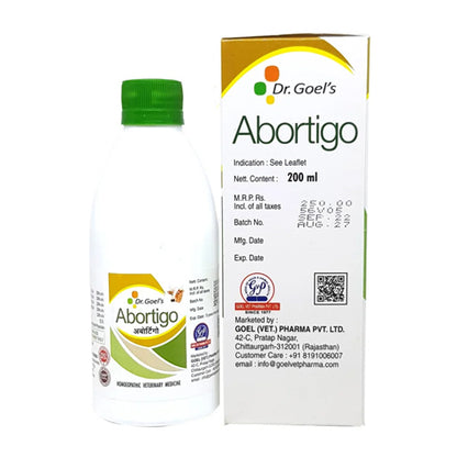 ABORTIGO for COW and BUFFALO – 200 ml For Prevention of Abortion