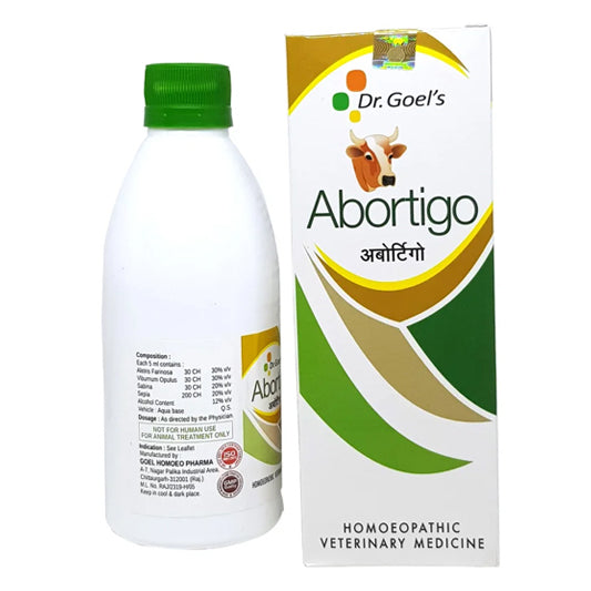 ABORTIGO for COW and BUFFALO – 200 ml For Prevention of Abortion