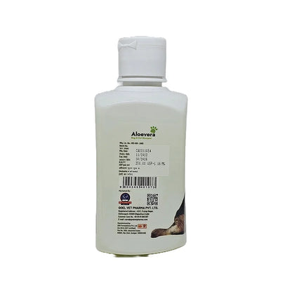 Aloevera Pet Shampoo for gentle care of hair and body coat