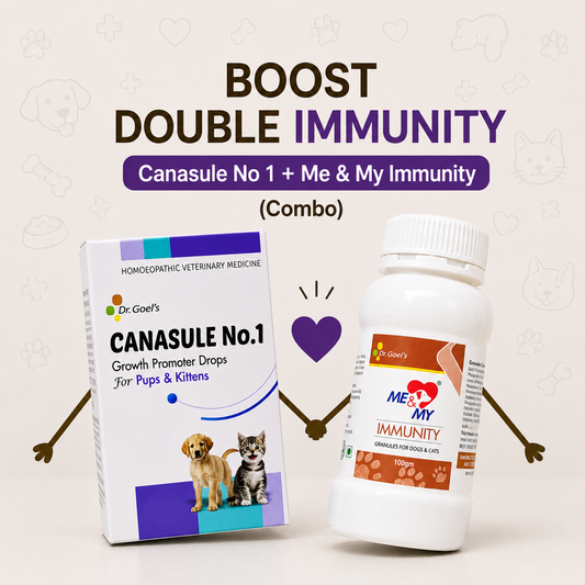 Boost Double Immunity Canasule No 1 + Me & My Immunity (Combo)