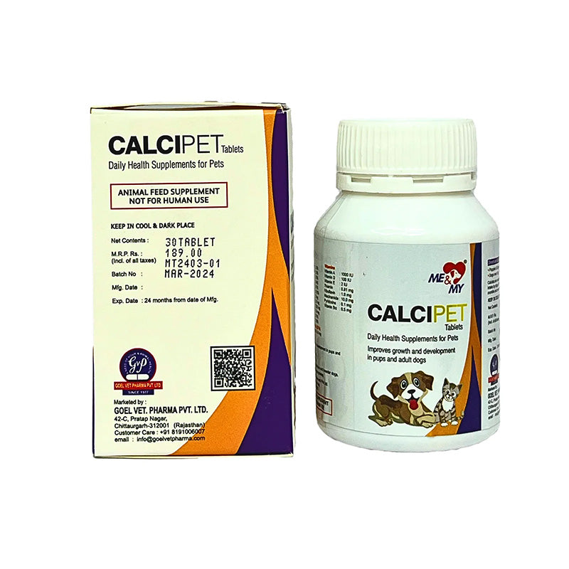 CALCIPET for Pups and Adult Dogs | For Improves Growth and Development