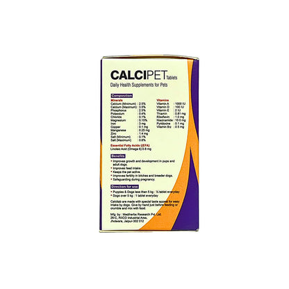 CALCIPET for Pups and Adult Dogs | For Improves Growth and Development