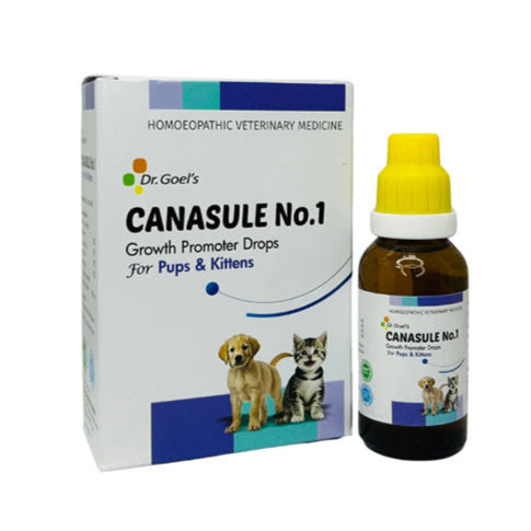 CANASULE No. 1 Homeopathic Veterinary Medicine for Pups & Kittens to boost immunity