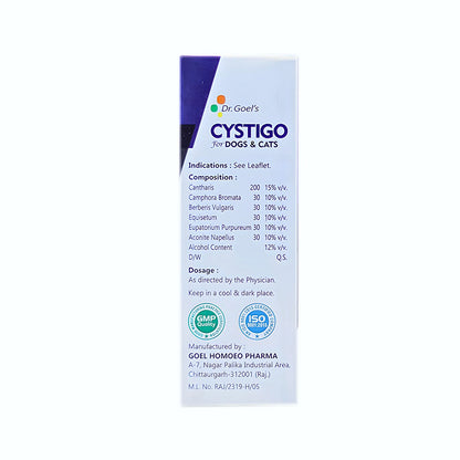 CYSTIGO for PETS 30ml For Urinary Problems