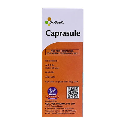 CAPRASULE for Sheep and Goat – Immuno Booster after Acute disease and Deworming