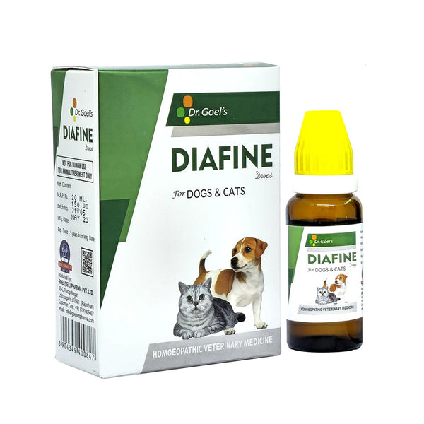 DIAFINE Homeopathic Medicine for Parvovirus, Diarrhoea & Bloody Diarrhoea