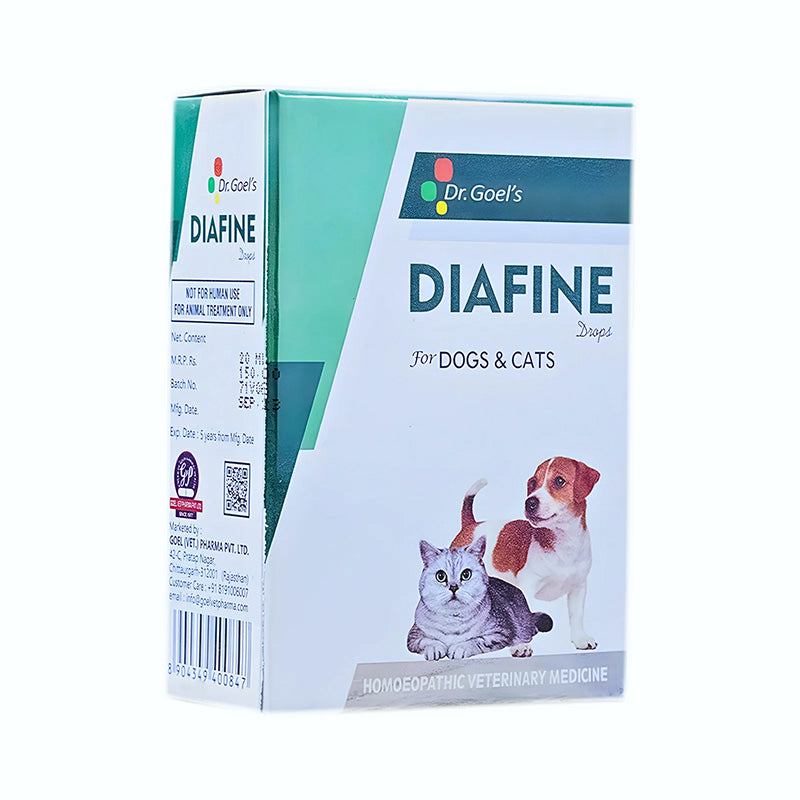 DIAFINE for PETS 20ML for Diarrhoea and PARVO