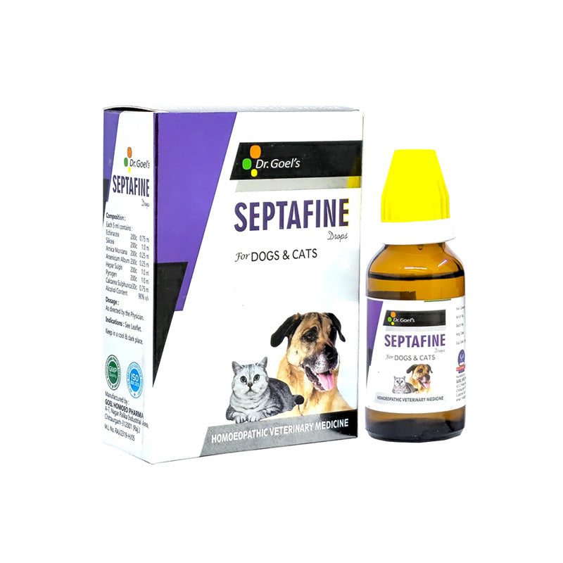 DOUBLE ACTION ON SEPSIS AND INFECTIONS Septafine + Me & My Skin & Coat (Combo)