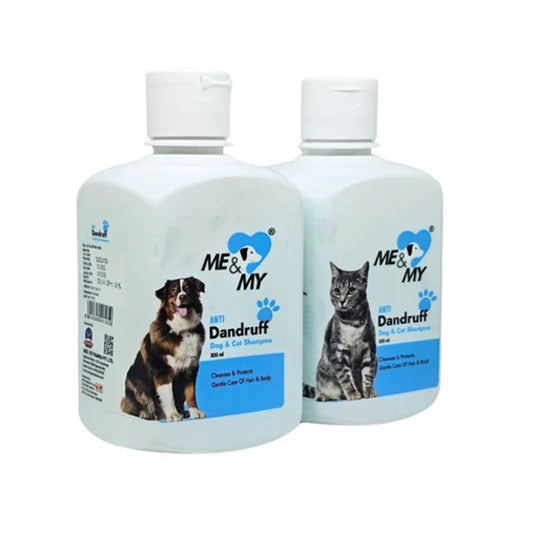 Me and MY Anti Dandruff Pet Shampoo helps to get rid of dandruff and dermatitis