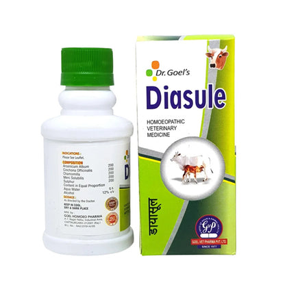 DIASULE for CATTLE – 100ML For All sorts of Diarrhea