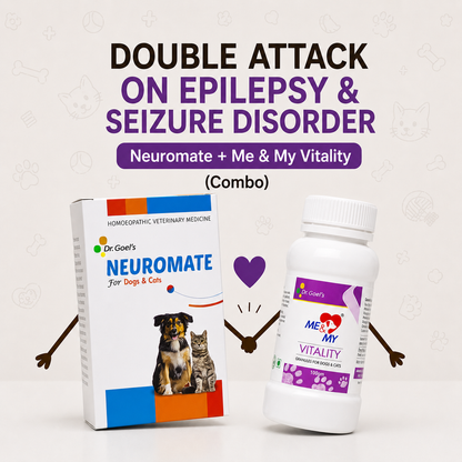 Double Attack On Epilepsy & Seizure Disorder Neuromate + Me & My Vitality (Combo)