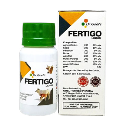 Fertigo For Cattle 30ml - For Increasing Conception Rate ( COMBO Of 4 )