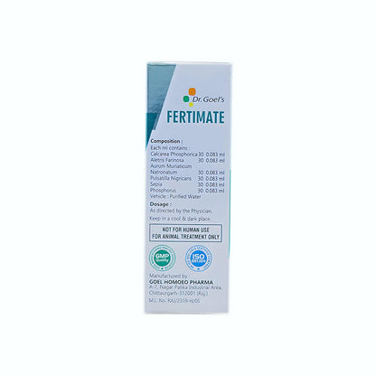 FERTIMATE DROPS for PETS 30ML For INFERTILITY in Females