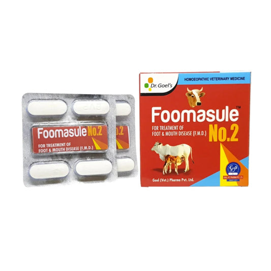 FOOMASULE No. 2 for CATTLE For Treatment of FMD