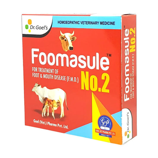 FOOMASULE No. 2 for CATTLE For Treatment of FMD