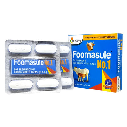 FOOMASULE No.1 – for CATTLE For prevention of FMD