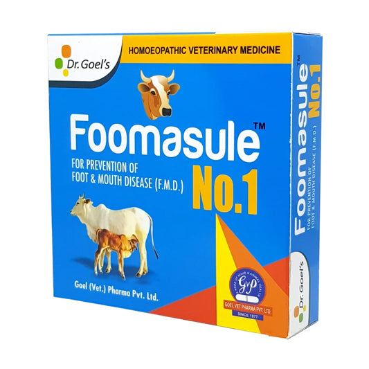 FOOMASULE No.1 – for CATTLE For prevention of FMD