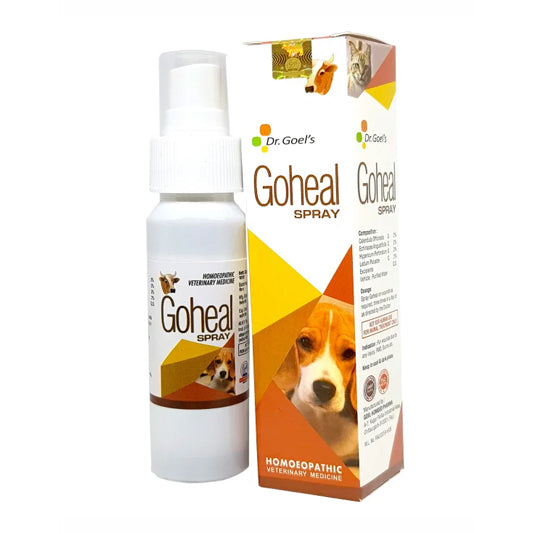 GOHEAL SPRAY For Wounds due to injury, FMD, Burns