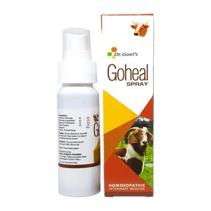 GOHEAL SPRAY For Wounds due to injury, FMD, Burns