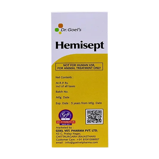 Hemisept for Sheep and Goat – It helpful in Pneumonia and HS