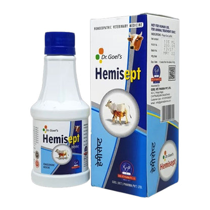 HEMISEPT for CATTLE – 105ML Supporting Therapy to all respiratory disease