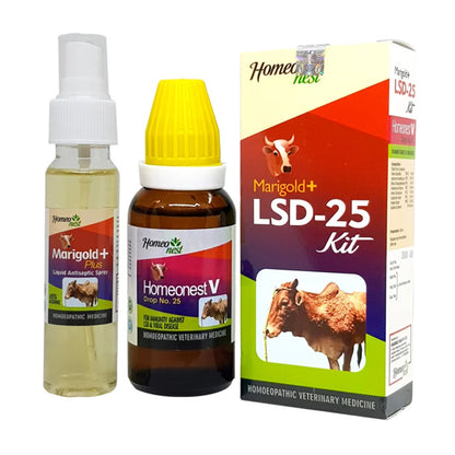 Homeonest Marigold+ LSD-25 Kit For lumpy skin disease