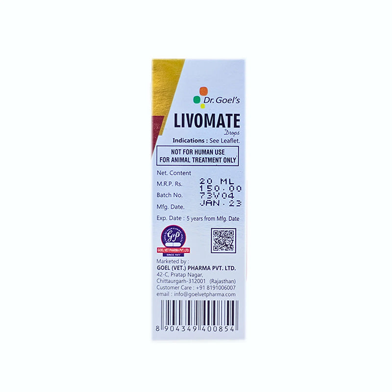 LIVOMATE for PETS Liver Enhancer