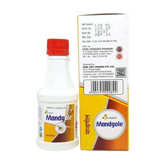 MANDGOLE for CATTLE 100 ML For Physical irritability