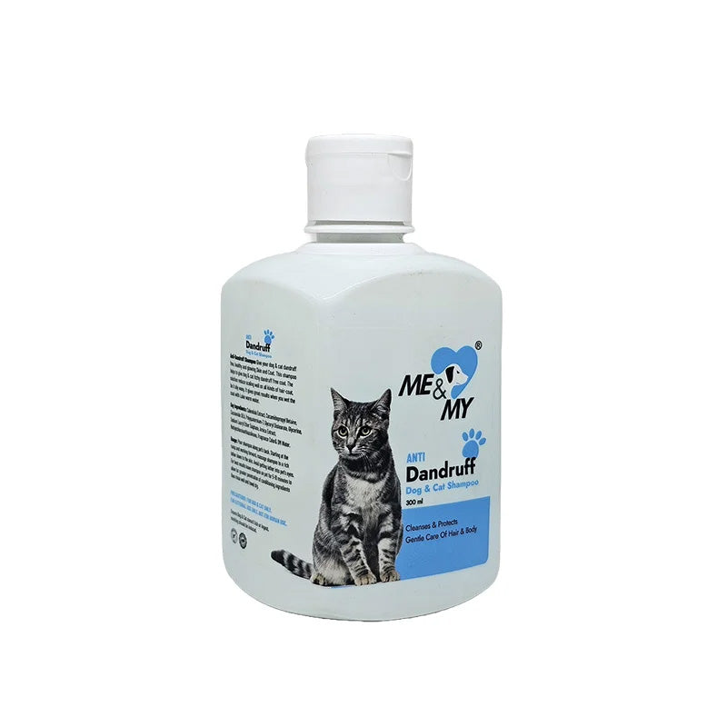 Me and MY Anti Dandruff Pet Shampoo helps to get rid of dandruff and dermatitis