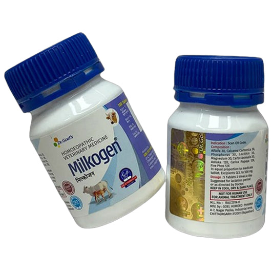 MILKOGEN for CATTLE 100 Tablets To Increase Milk In Natural Way