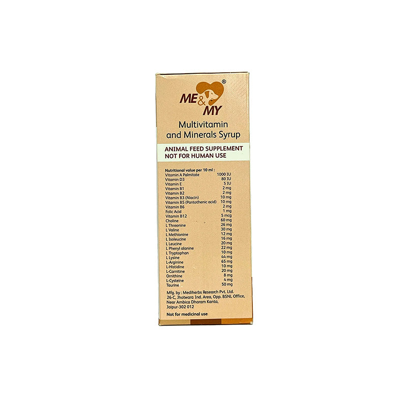 Multivitamins and Minerals Supplement for Pets | Energy Booster