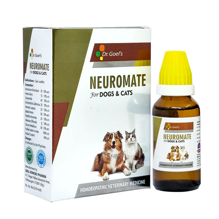 Neuromate Epilepsy & Seizures homeopathic remedy for dogs and cats