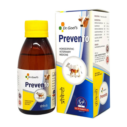 PREVENTO for Cattle – 100ml For Heat Stoke, Panting