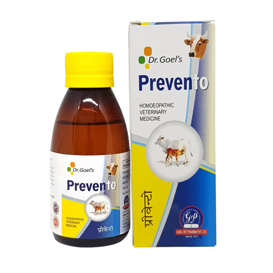 PREVENTO for Cattle – 100ml For Heat Stoke, Panting