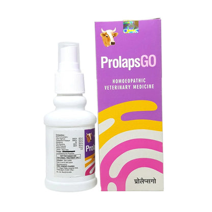 PROLAPSGO for CATTLE -100ml For Pre and Post Partum prolaps