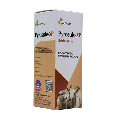 PYROSULE-XP for Sheep and Goat – For Pyrexia and Fever (200ml, 500ml, 1 ltr pack)