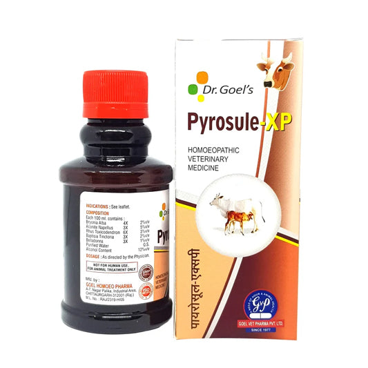 PYROSULE-XP for CATTLE – 100ML To normalise Body Temperature