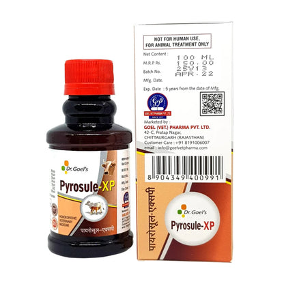 PYROSULE-XP for CATTLE – 100ML To normalise Body Temperature