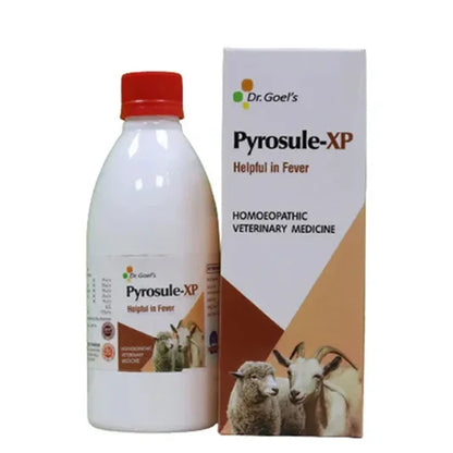 PYROSULE-XP for Sheep and Goat – For Pyrexia and Fever (200ml, 500ml, 1 ltr pack)