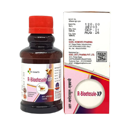 R. BLOATASULE XP for CATTLE 100ml For Indigestion Anorexia and Liver Disorder