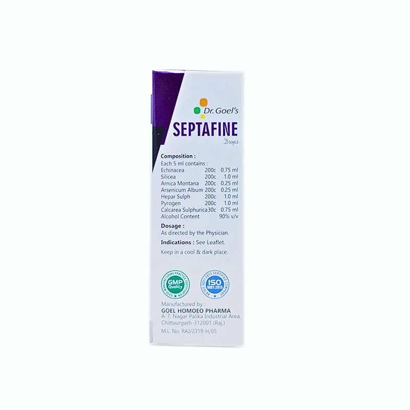 SEPTAFINE DROPS for PETS 30ML for Sepsis or absus