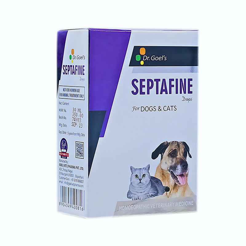 SEPTAFINE DROPS for PETS 30ML for Sepsis or absus